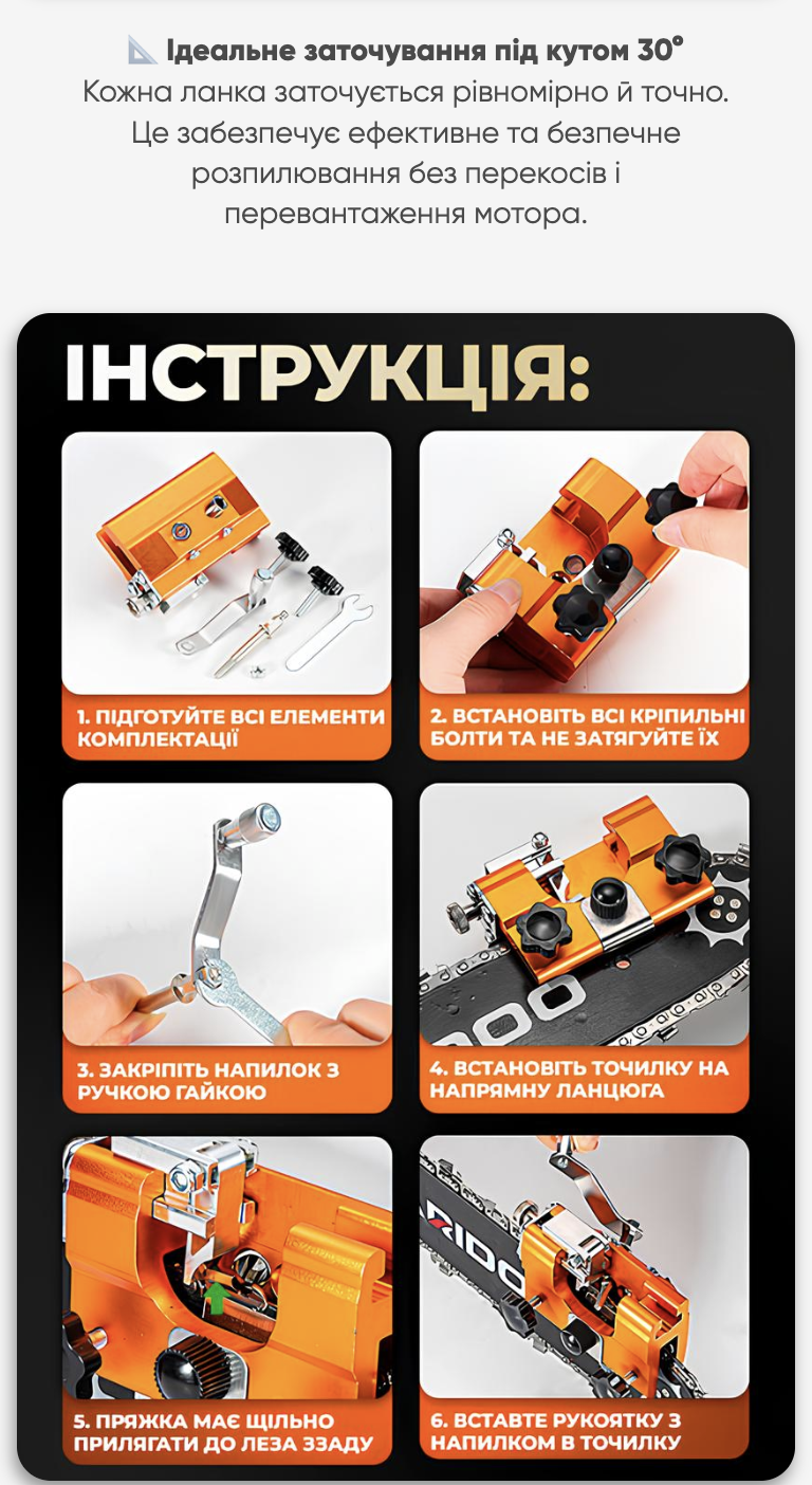 Інструкція: 6 кроків